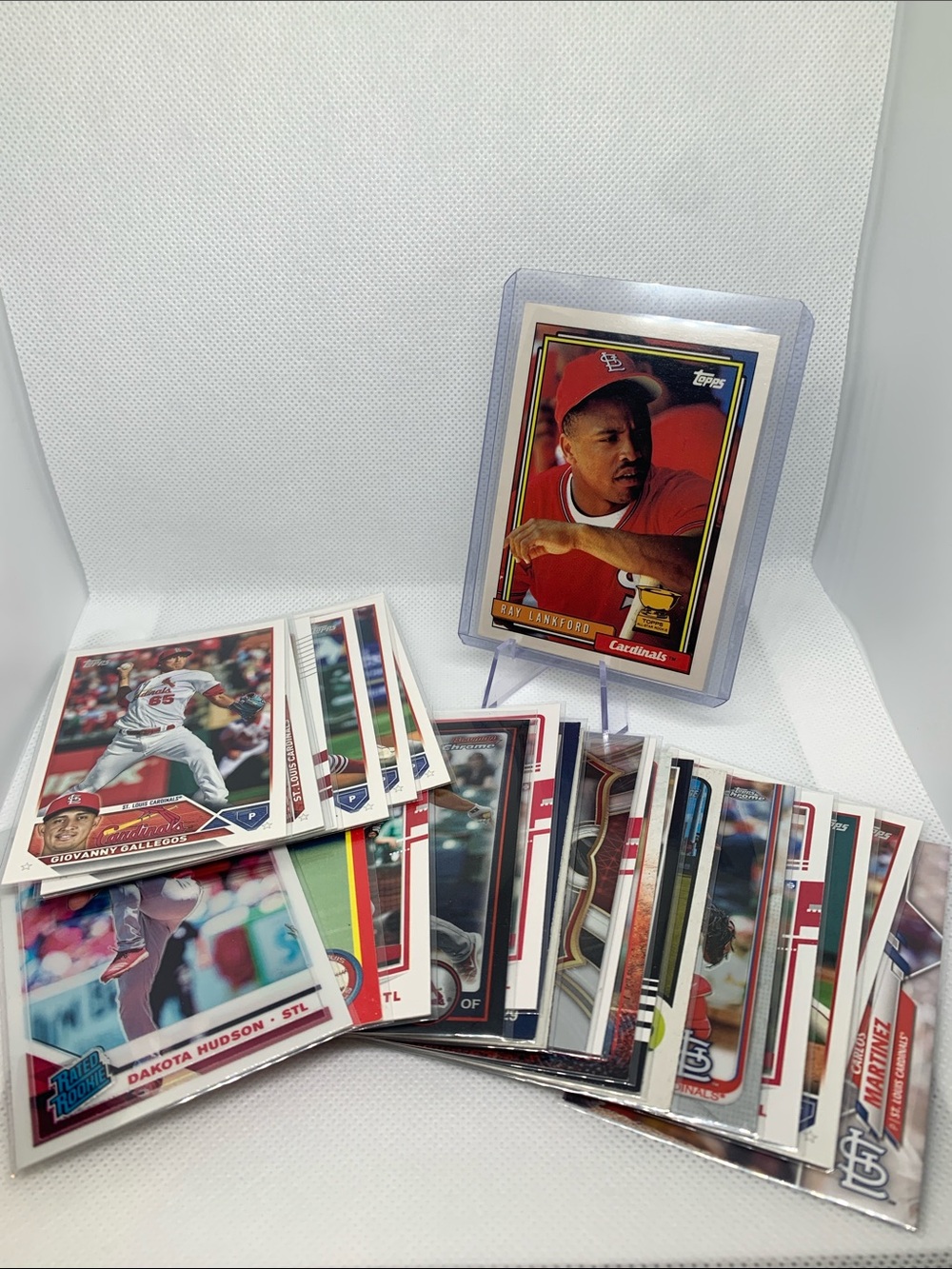St. Louis Cardinals Baseball Card Lot Vince Coleman Matt Carpenter HOF & Rookies